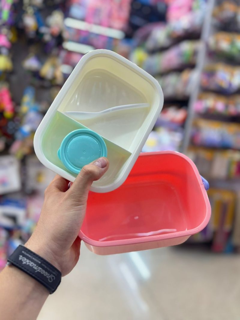 Double layer plastic food container4