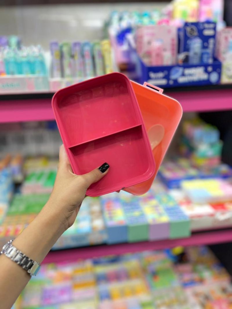 Double layer plastic food container5 خرید ظرف غذا پلاستیکی