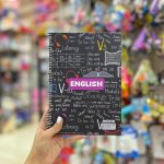 Language book of 100 sheets of specialized hard cover4 قیمت دفتر زبان 100 برگ