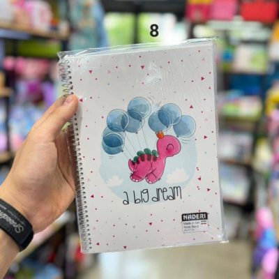 Notebook of 60 pages, two lines, Naderi brand8 قیمت دفتر دوخط 60برگ