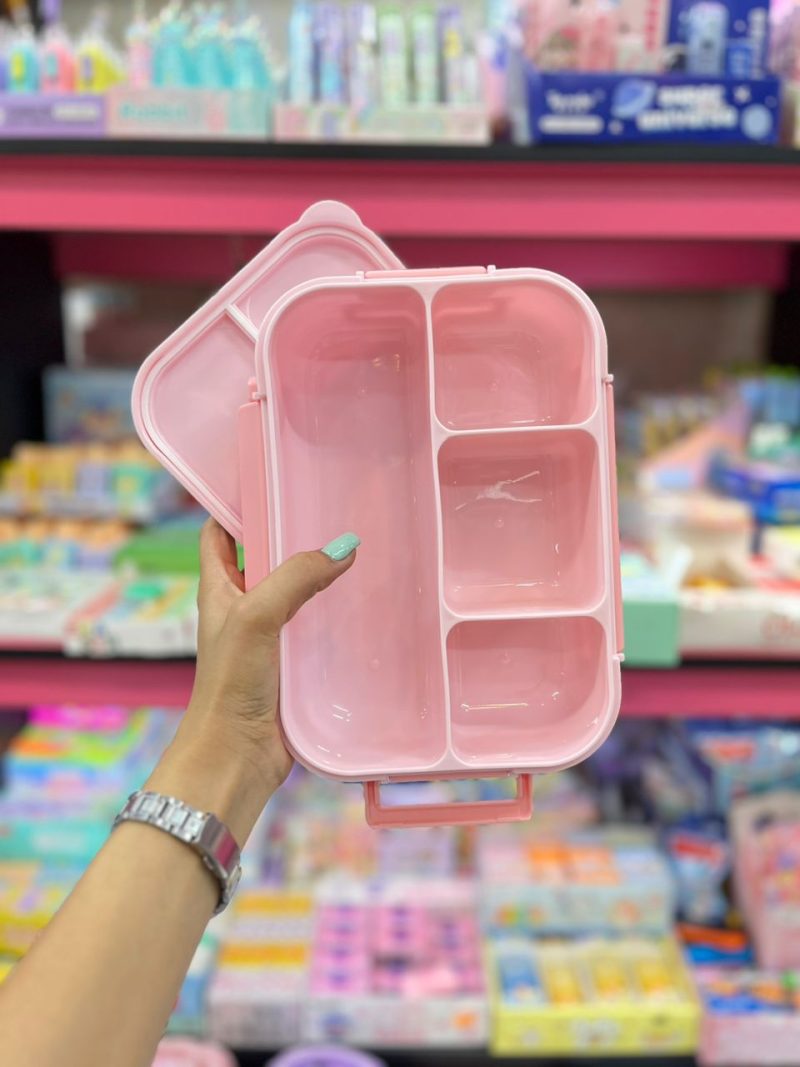 Plastic food container 4 pieces4