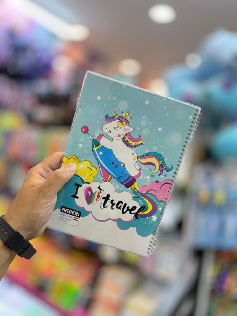 Unicorn notebook3 قیمت دفتر 100برگ یونیکورن