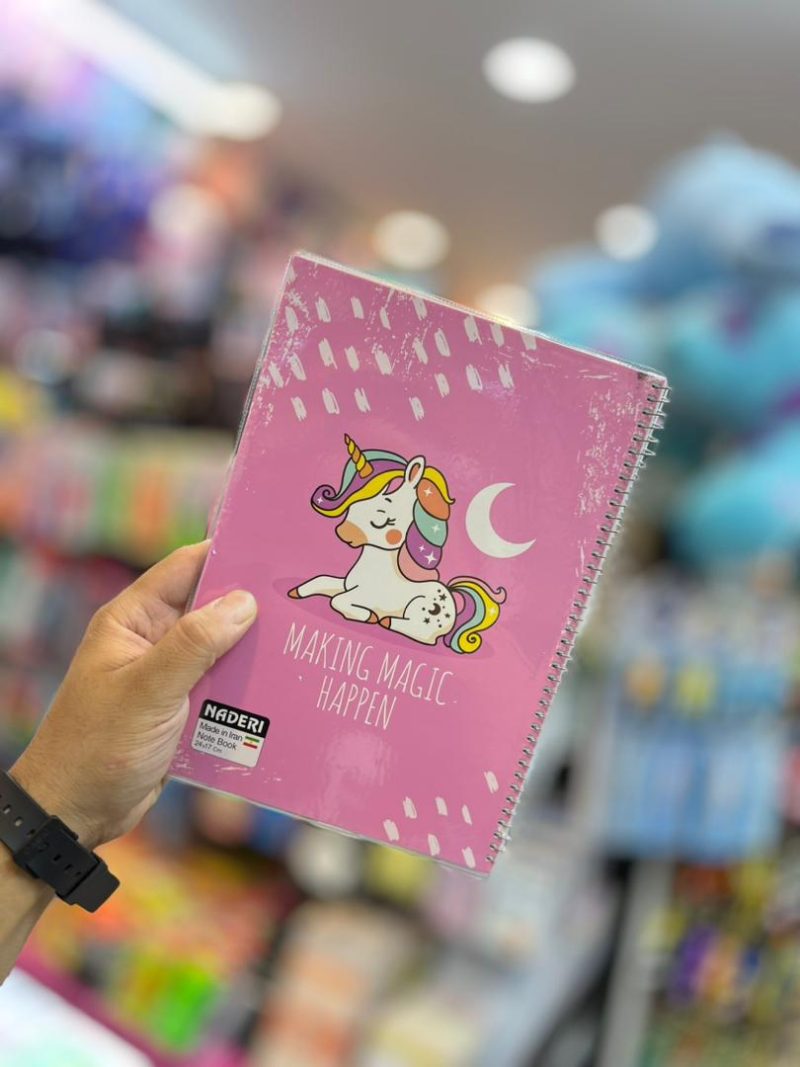 Unicorn notebook4 قیمت دفتر 100برگ یونیکورن