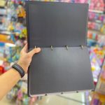 4-ring hard cover binder of Seville brand کلاسور 4 حلقه جلد سخت برند سویل