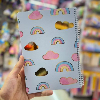 50 sheets cardboard notebook2 قیمت دفتر 50 برگ فانتزی