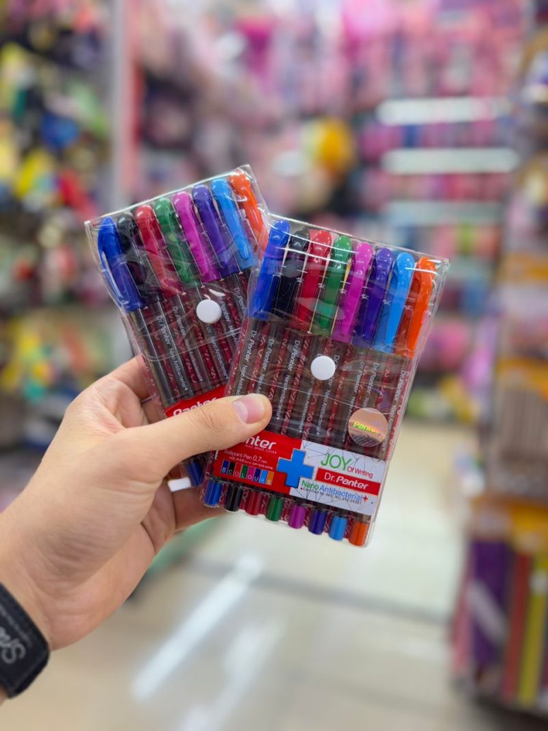 8 color pack pen قیمت و خرید خودکار بسته ای 8 رنگ دکتر پنتر