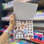 Abrangi notebook with sticker3