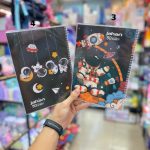 Astronaut's 50-page notebook, world brand volume2 خرید اینترنتی دفتر مشق 50 برگ فضانورد