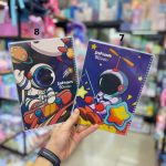 Astronaut's 50-page notebook, world brand volume4 خرید اینترنتی دفتر مشق 50 برگ فضانورد