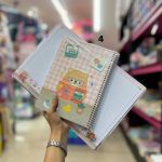 Book of 100 pages with hard cover in Seville4 دفتر 100 برگ حاشیه دار