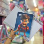 Exercise book of 50 pages with margins for boys3 خرید و قیمت دفتر داخل حاشیه دار 50 برگ پسرونه