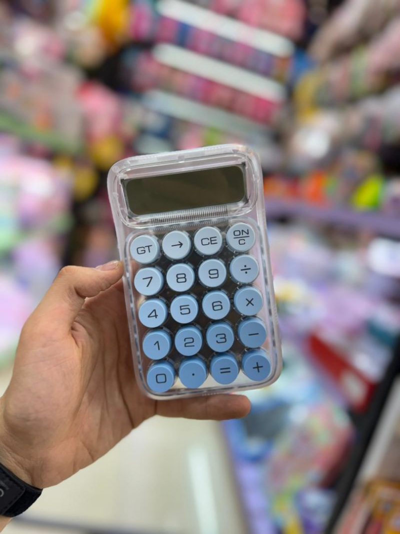 Glass calculator خرید ماشین حساب شیشه ای