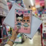 Margined exercise book, volume of 50 sheets for girls5