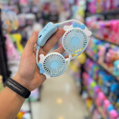 Rechargeable fan around the neck3 قیمت پنکه گردنی کرومی