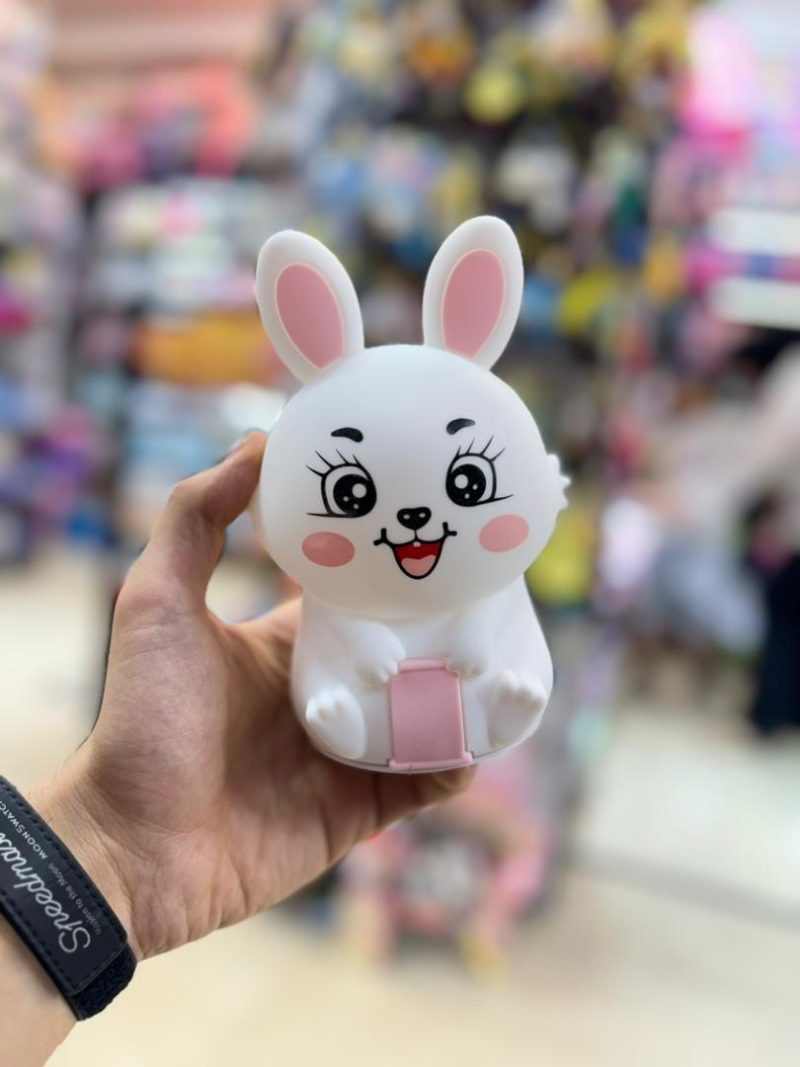 Silicone sleep lamp with rabbit design