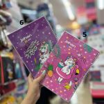 Workbook of 80 pages of the world's brand unicorn volume3 خرید دفتر مشق یونیکورن 80برگ