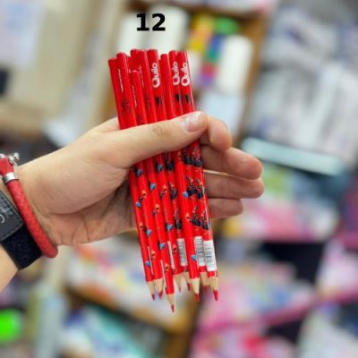 quilo brand fantasy red pencil12خرید مداد قرمز برند کوییلو