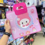 Talaki bag with chrome handle6(1) خرید بگ طلقی دسته دار کرومی