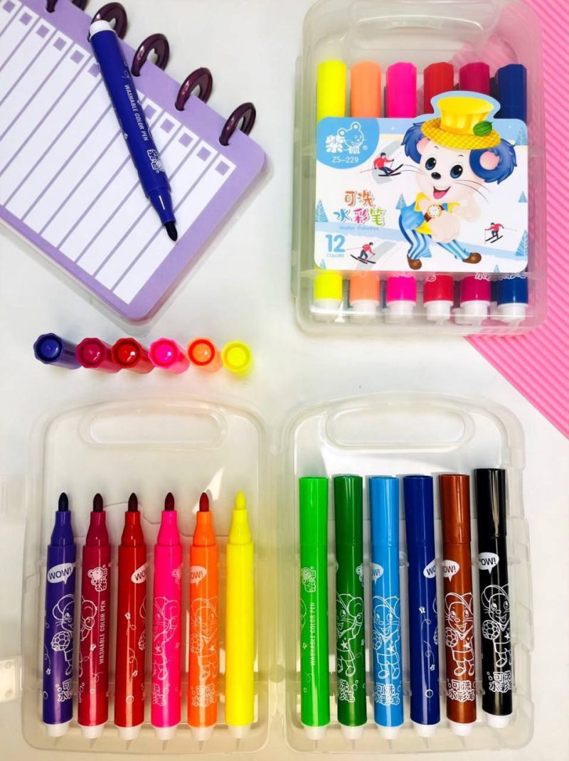 12 colors coloring marker-1