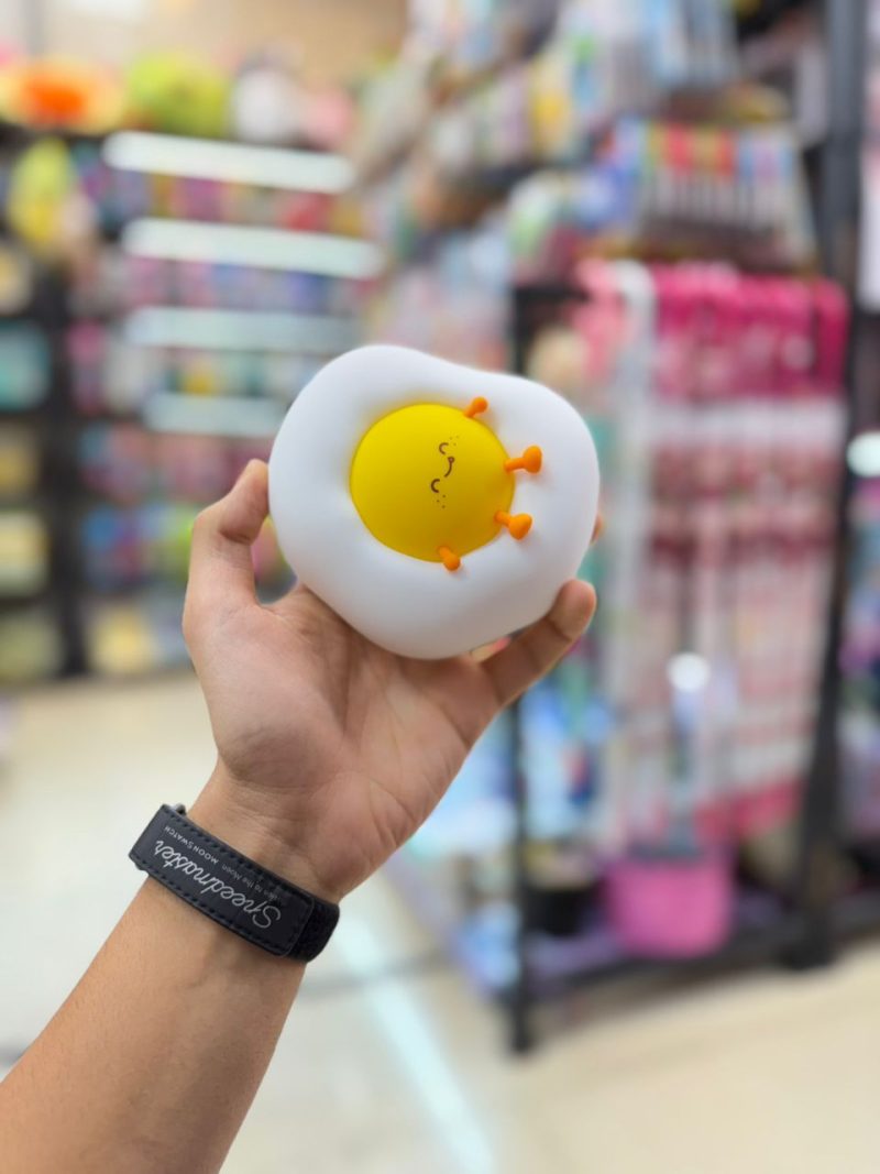 Egg design silicone sleep lamp