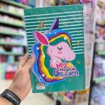 Hardcover drawing book with white board4