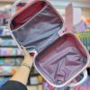 Mini suitcase with chrome handle2