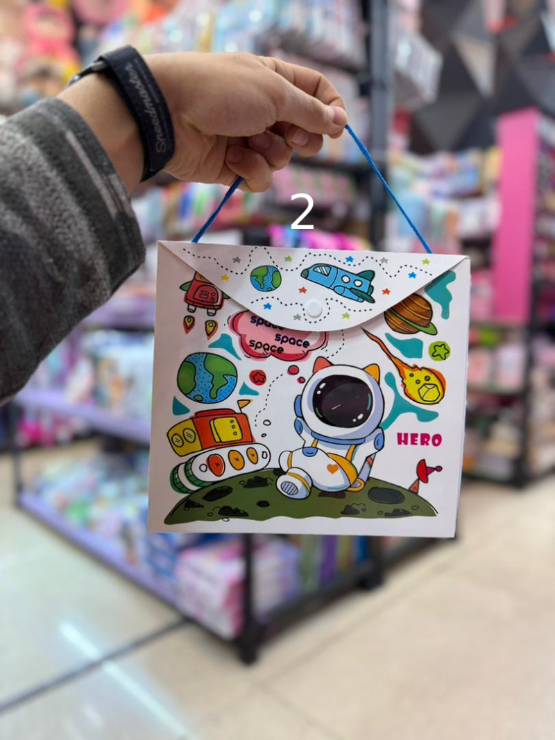 Quality drawing book with buttons2