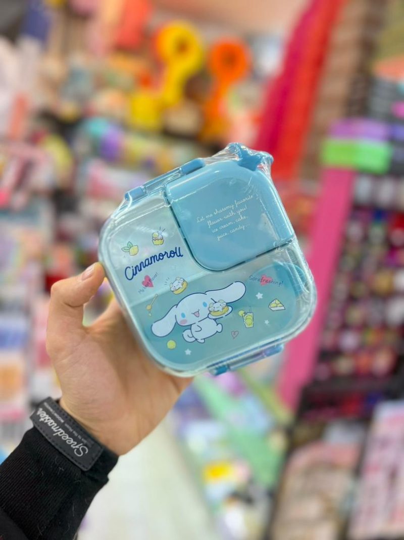 Sanrio steel food container with spoon