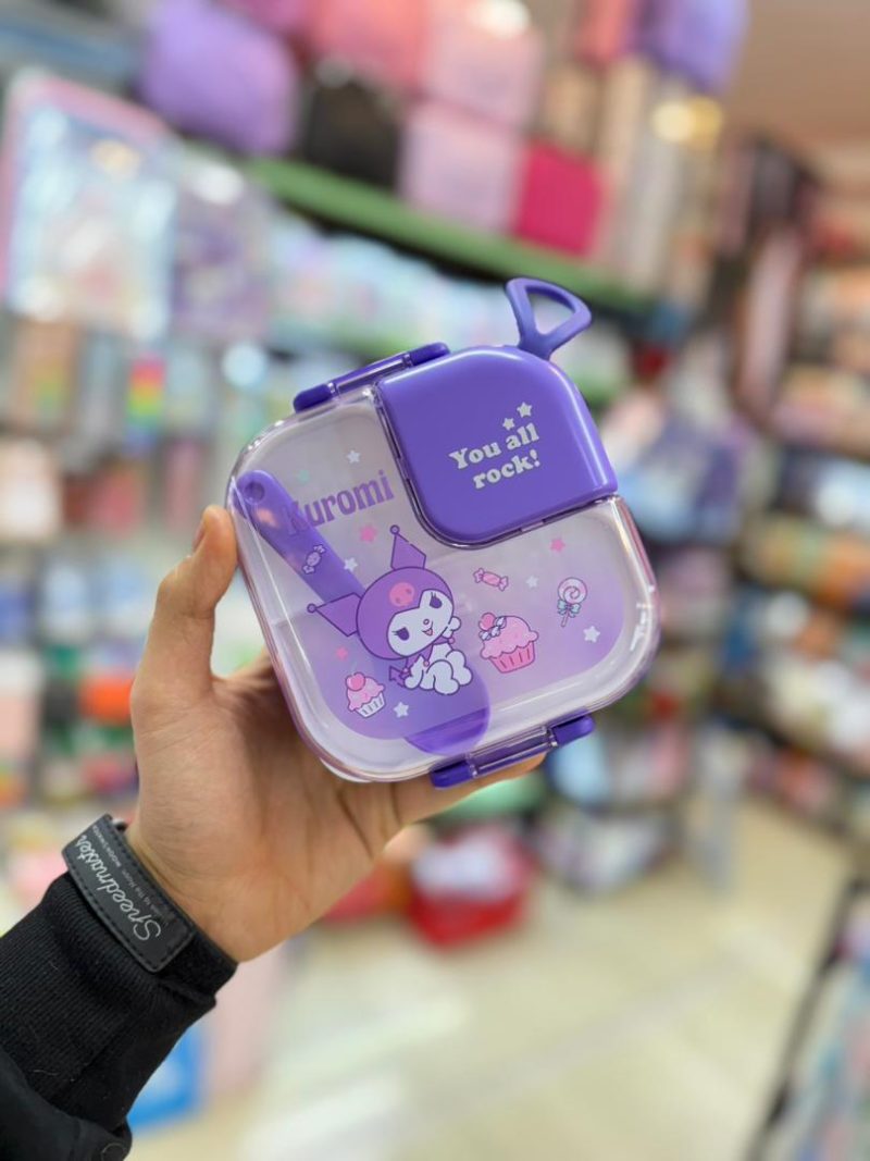 Sanrio steel food container with spoon6