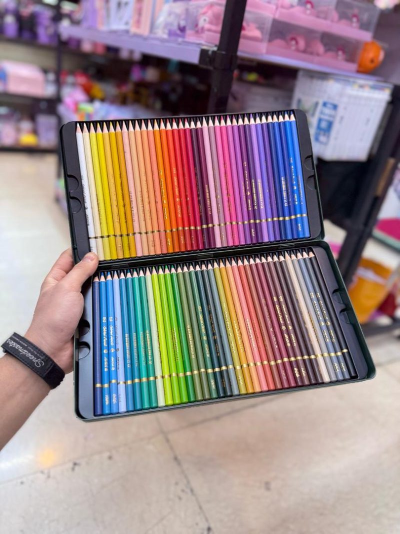 Aria Artist Colored Pencils, 72 Colors, Metal Box2