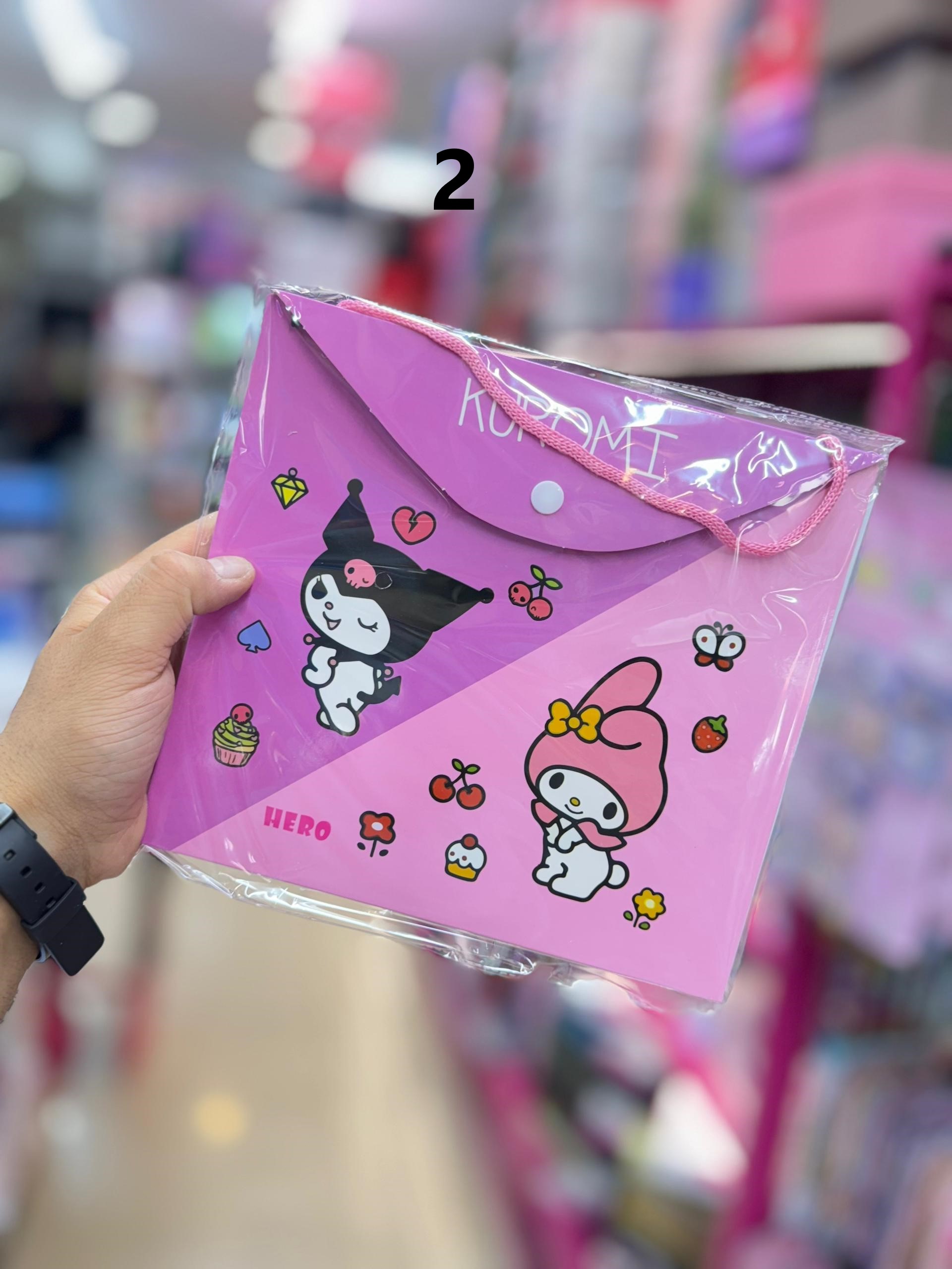 Drawing notebook with folder and strap1